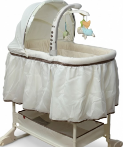 Детская люлька Vico механическая с музыкальным блоком и подсветкой